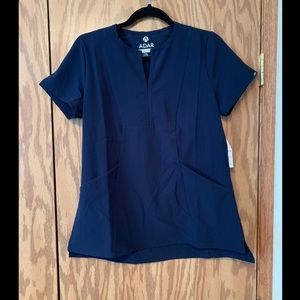 Brand New Adar Women’s Navy Scrub Top